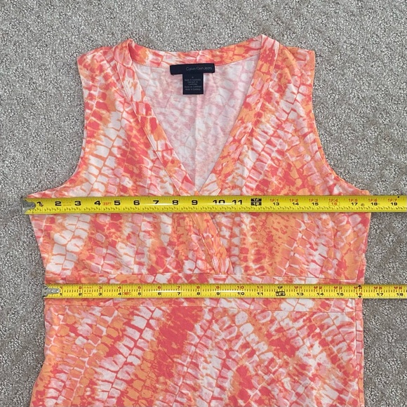 Calvin Klein Surplice Dress (P1) - Picture 8 of 10